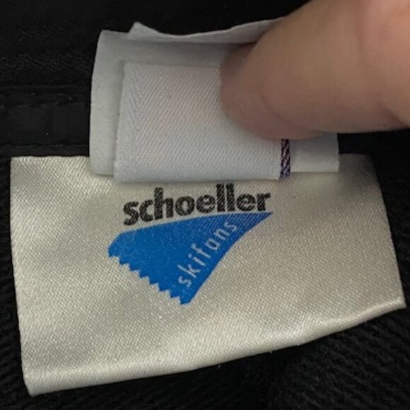 NWT Vintage Schoeller Skifans Stretch Stirrup Ski Pants Black Sz 4 - Picture 11 of 13
